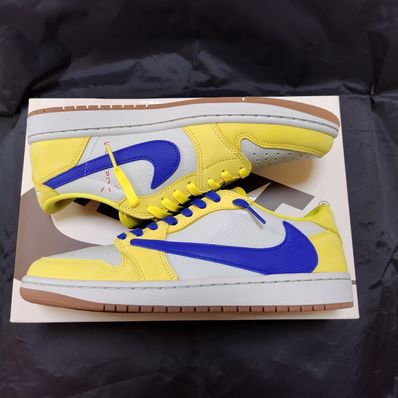 Travis Scott × Nike Women's Air Jordan 1 Retro Low OG "Canary"