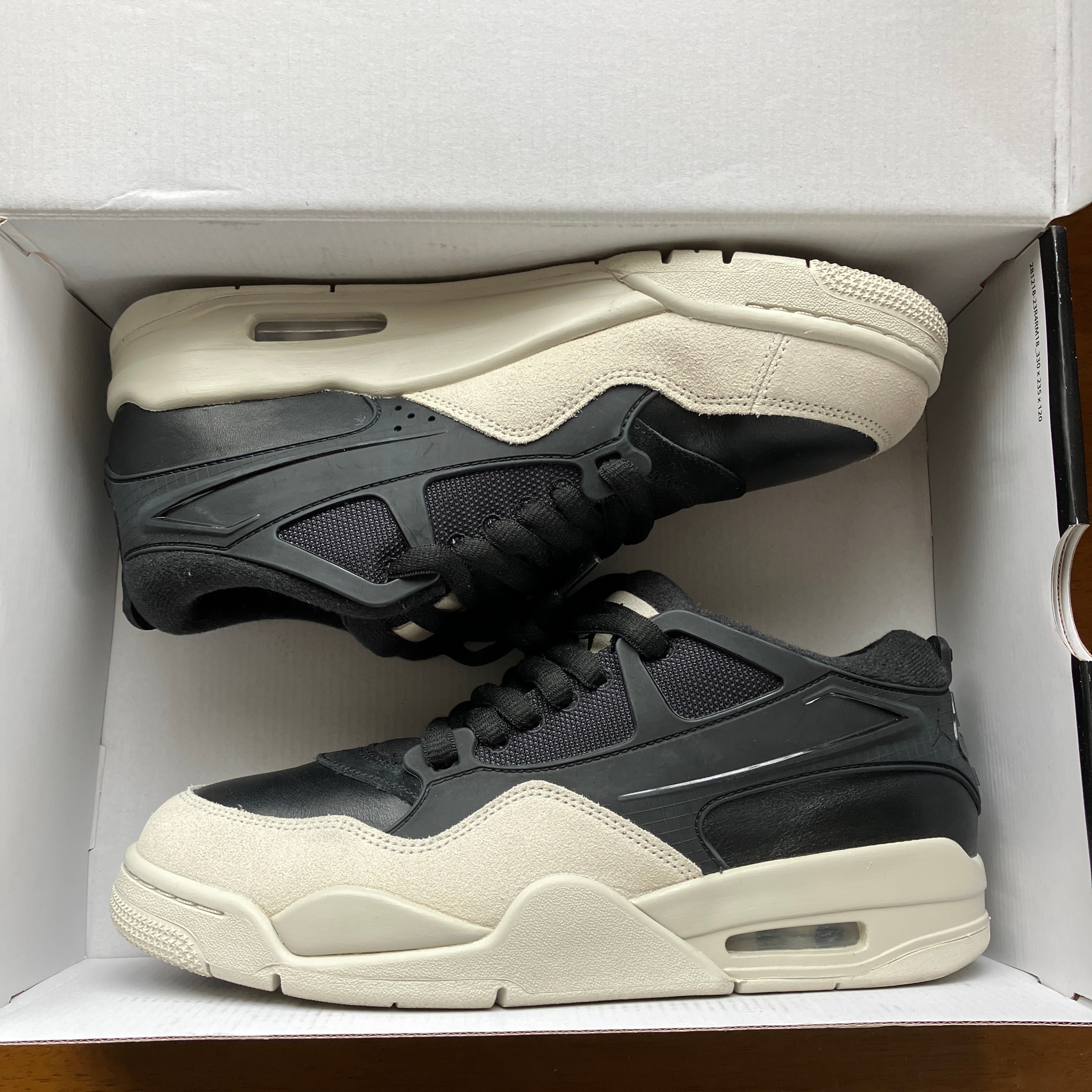 Nike Air Jordan 4 RM "Black/Dark Grey/Light Bone"