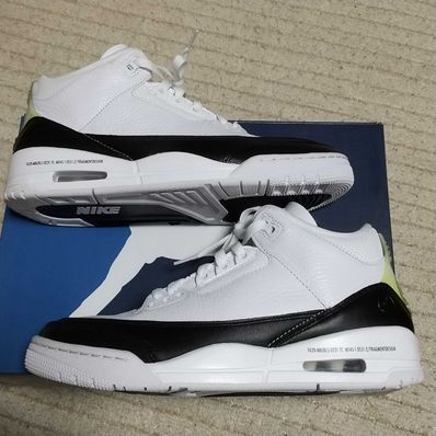 Fragment × Nike Air Jordan 3 "White/Black"