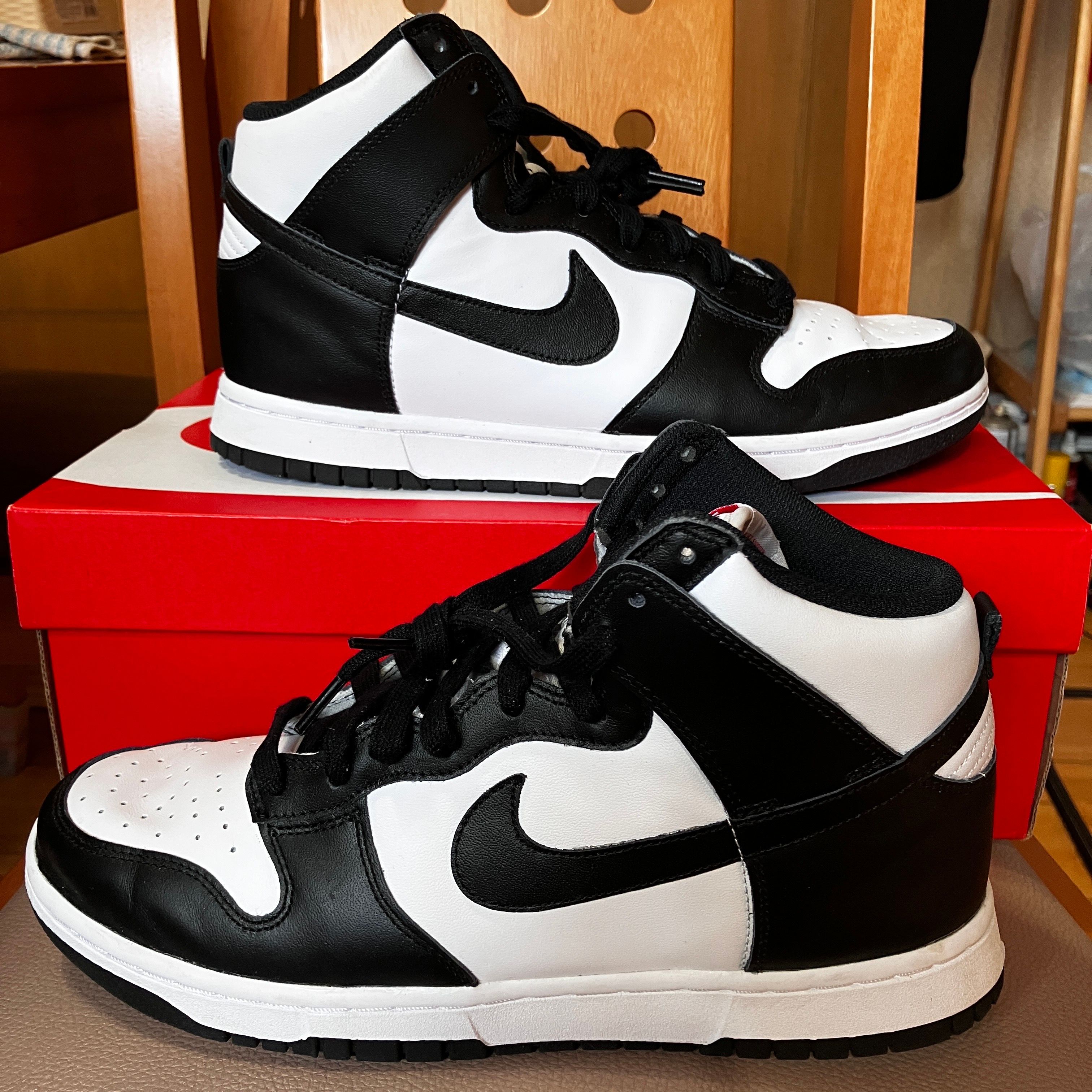 Nike Women's Dunk High "Black and White"