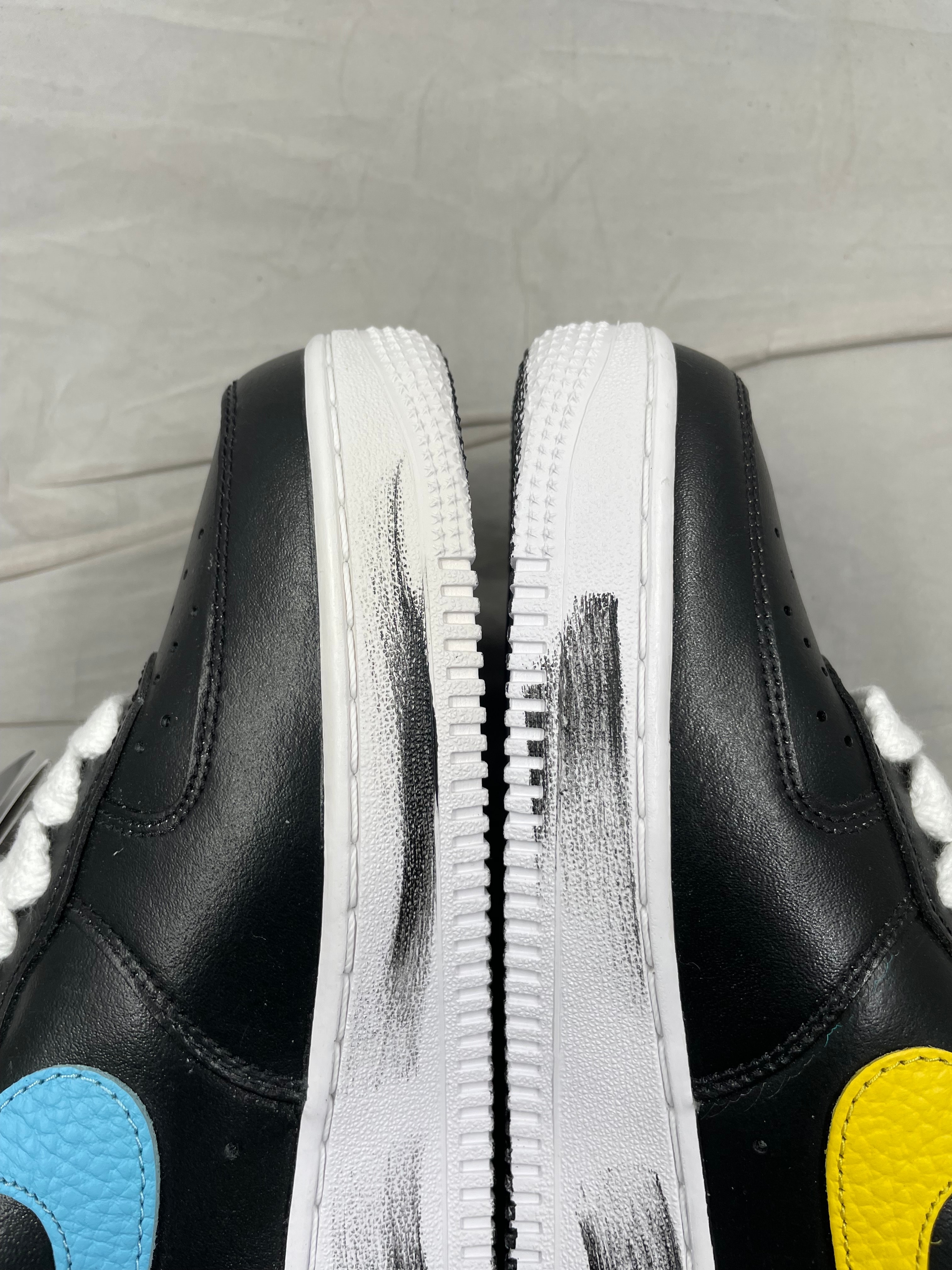 PEACEMINUSONE × Nike Air Force 1 Low '07 Para-Noise 3.0 "Black and Multi-Color" / G-DRAGON