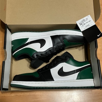 Nike Air Jordan 1 Low "Green Toe"