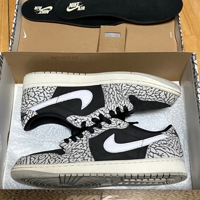 Nike Air Jordan 1 Retro Low OG "Black Cement"