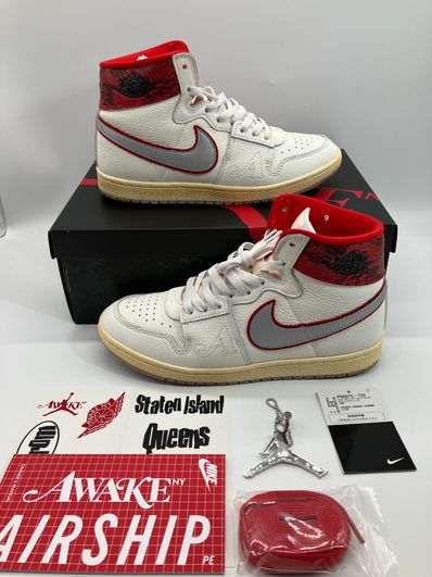 Awake NY × Nike Jordan Air Ship SP "University Red"