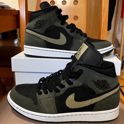 Nike Women's Air Jordan 1 MID "Military Colors"