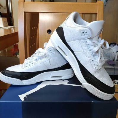 Fragment × Nike Air Jordan 3 "White/Black"