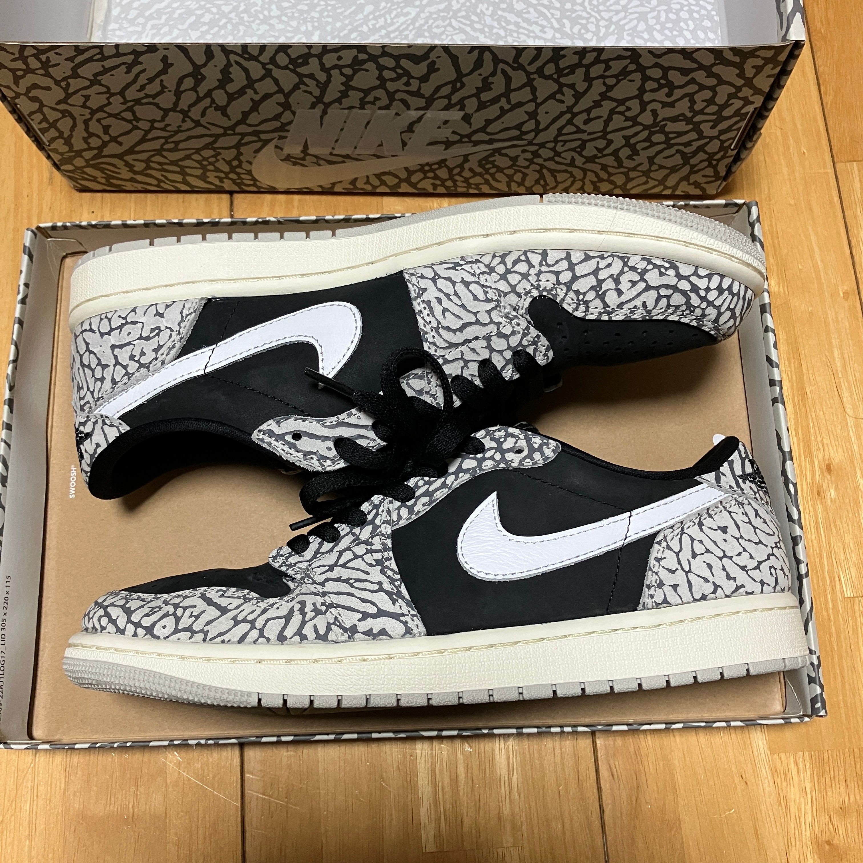 Nike Air Jordan 1 Retro Low OG "Black Cement"
