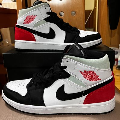 Nike Air Jordan 1 Mid SE "Black/Red/White"