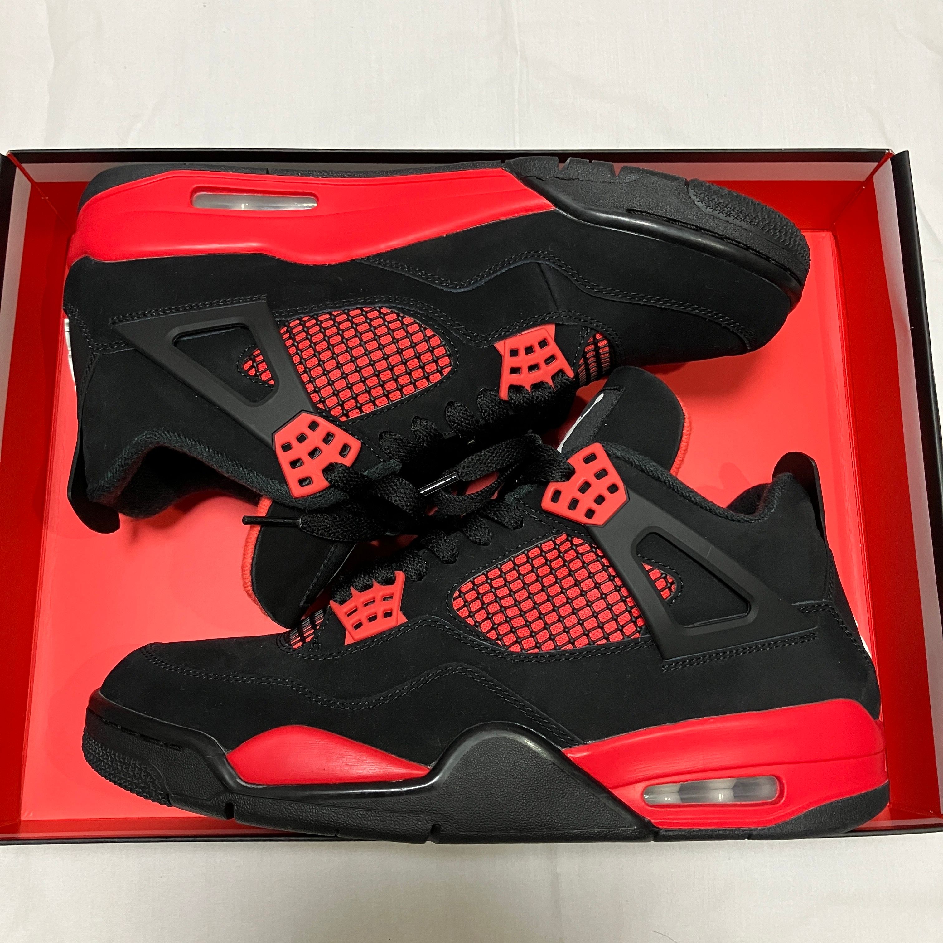Nike Air Jordan 4 "Red Thunder/Crimson"