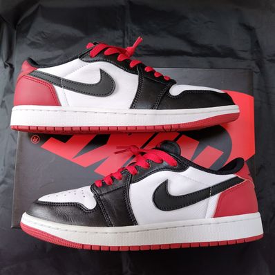 Nike Air Jordan 1 Retro Low OG "Black Toe"