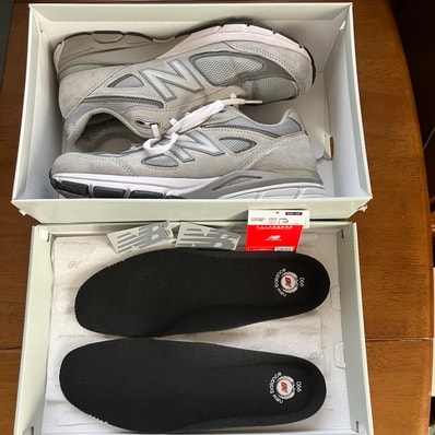 New Balance 990V4 "Grey Silver"