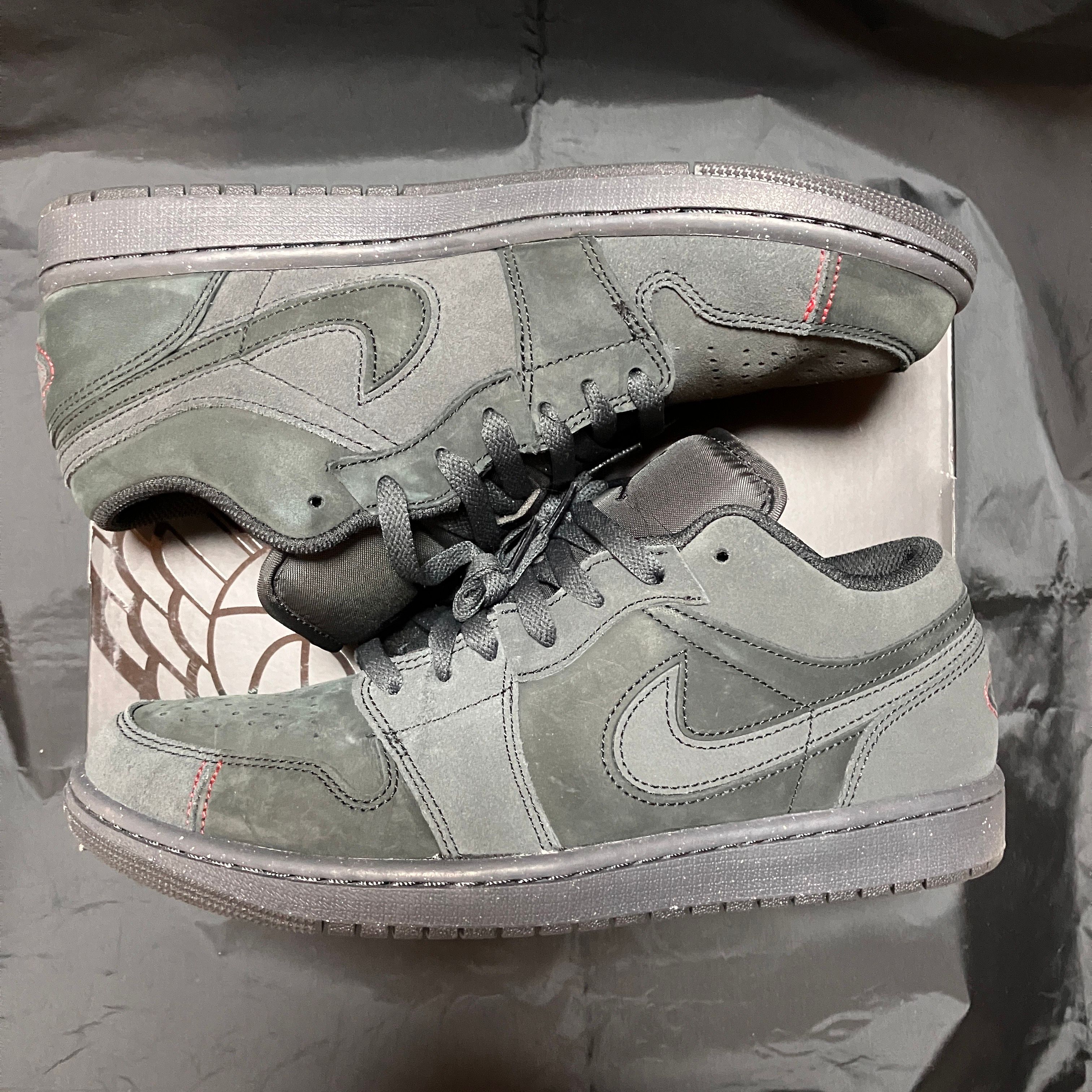 Nike Air Jordan 1 Low SE Craft "Dark Smoke Grey"