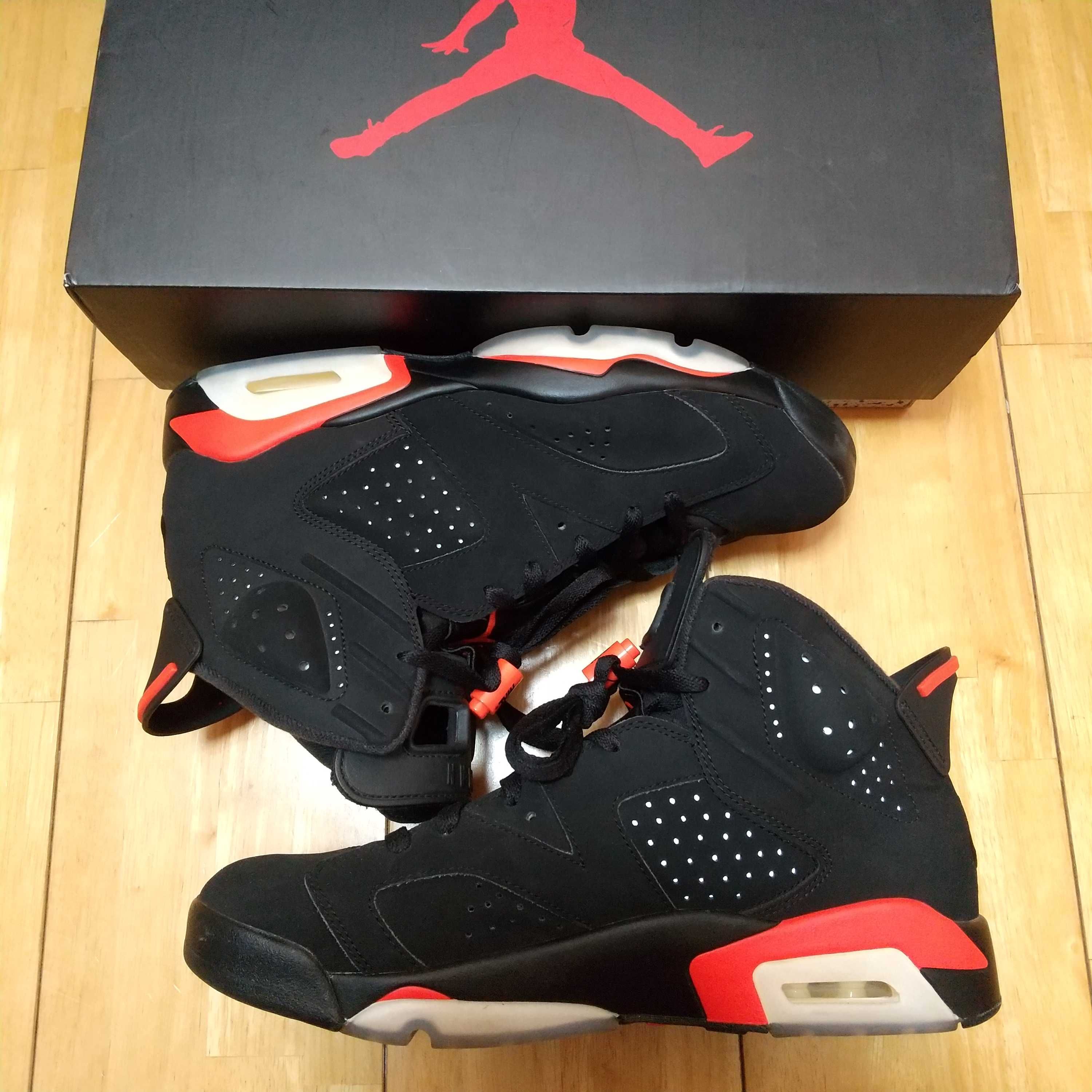 Nike Air Jordan 6 Retro OG "Black/Infrared"