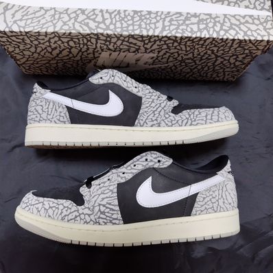 Nike Air Jordan 1 Retro Low OG "Black Cement"