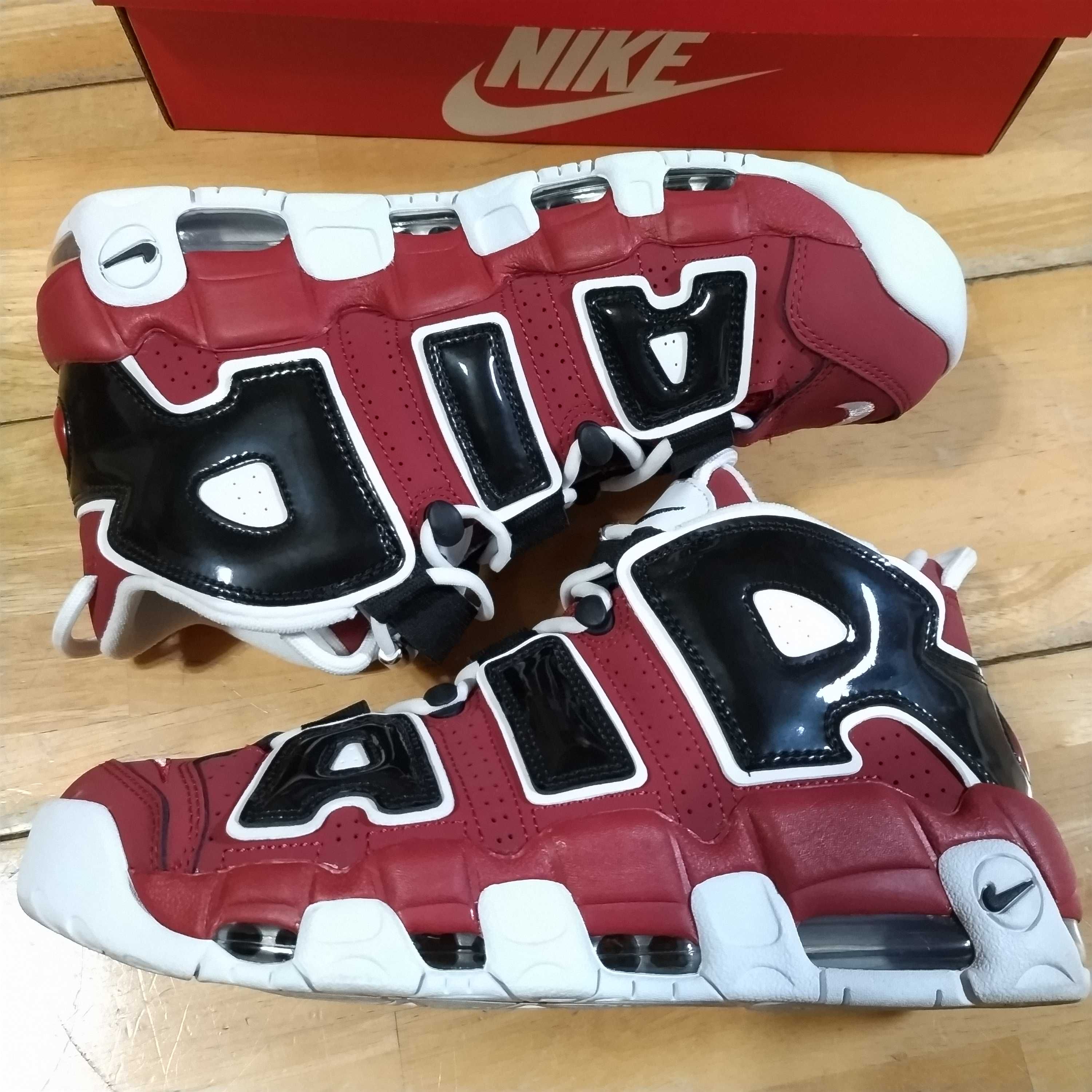 Nike Air More Uptempo ’96 "Black and Varsity Red" (2021) 