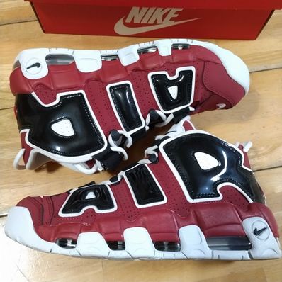 Nike Air More Uptempo ’96 "Black and Varsity Red" (2021)