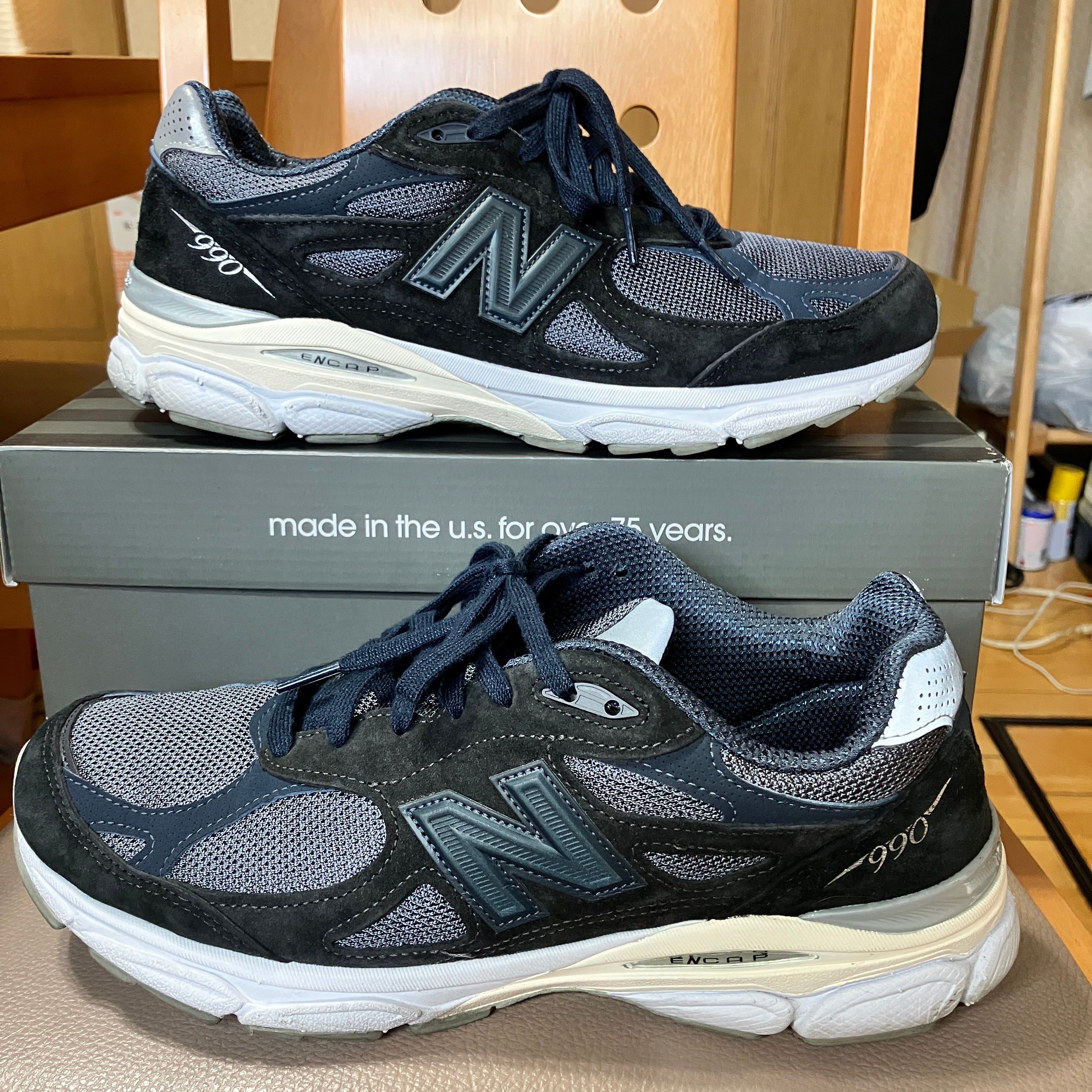 KITH Ronnie Fieg × New Balance 990V3 "Genesis/Navy"