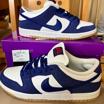 Nike SB Dunk Low "Los Angeles Dodgers/Deep Royal Blue"