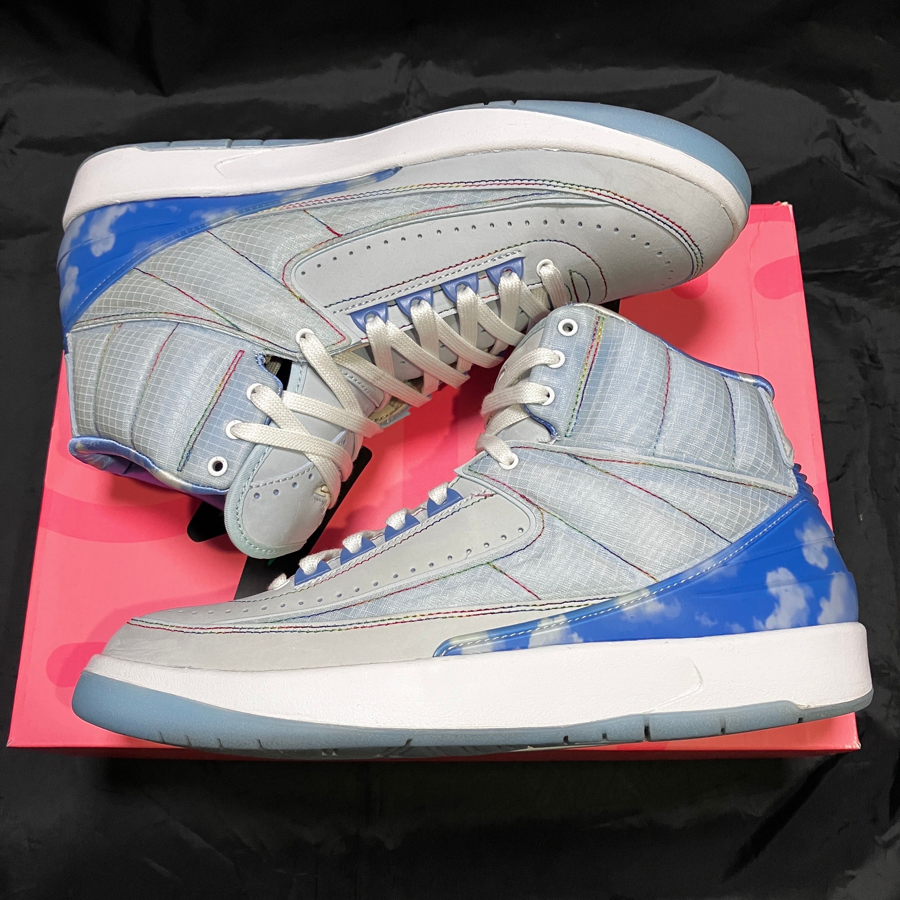 J Balvin × Nike Air Jordan 2 Retro SP "Celestine Blue/White/Multi Color"