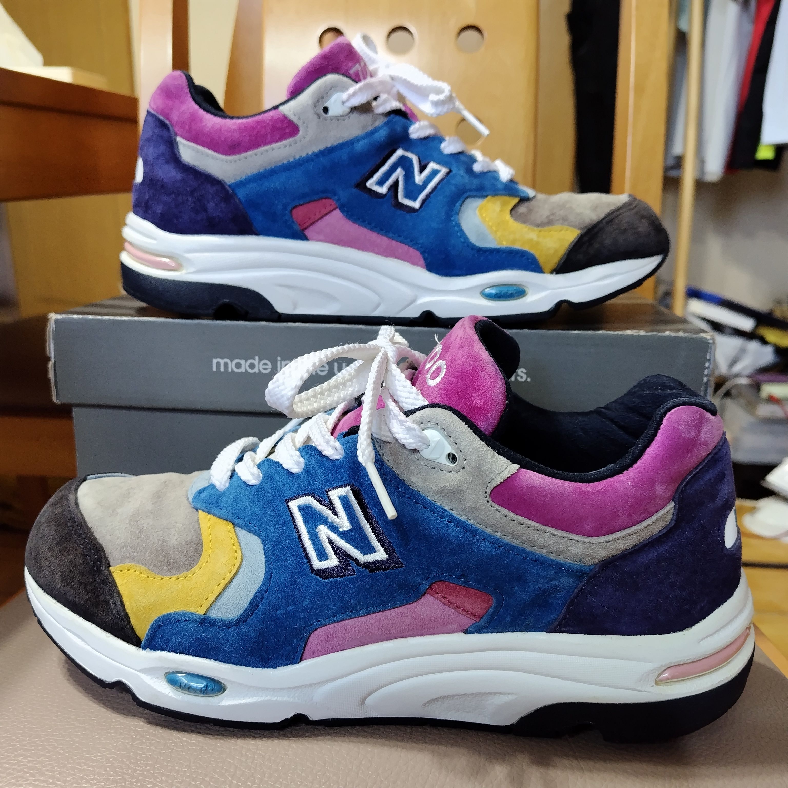 KITH × New Balance 1700 "The Colorist Blue Toe"