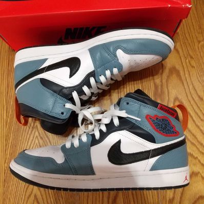 FACETASM × Nike Air Jordan 1 Mid "White/Navy"
