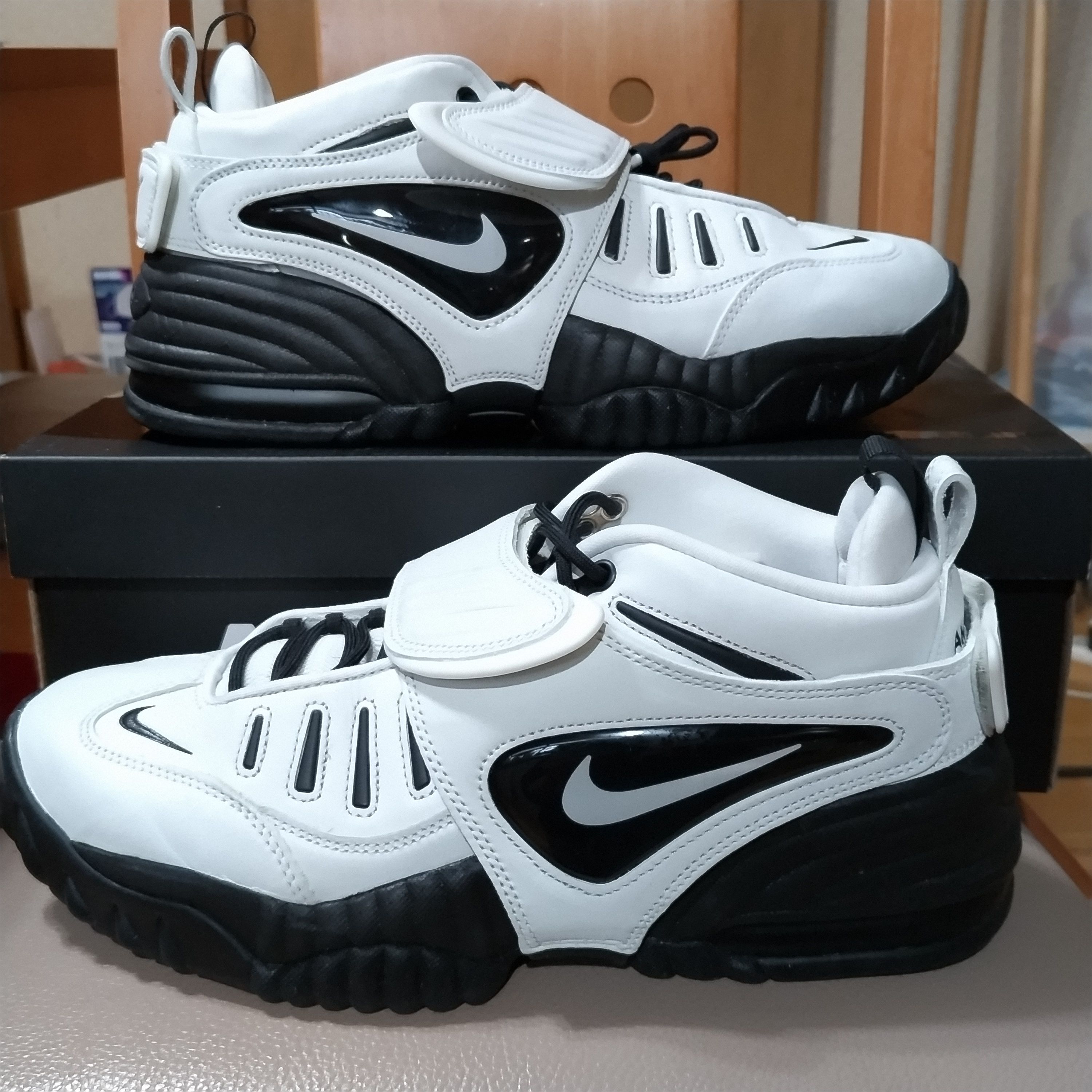 AMBUSH × Nike Air Adjust Force "Summit White and Black"