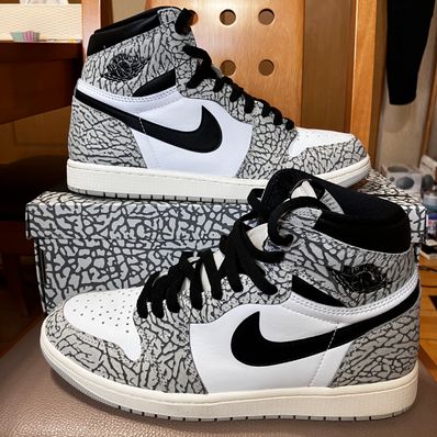 Nike Air Jordan 1 High OG "White Cement/Safari"