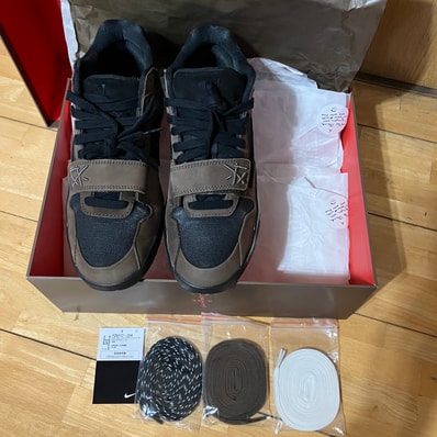 Travis Scott × Nike Jordan Jumpman Jack TR CJ1 T-Rexx "Black and Dark Mocha"