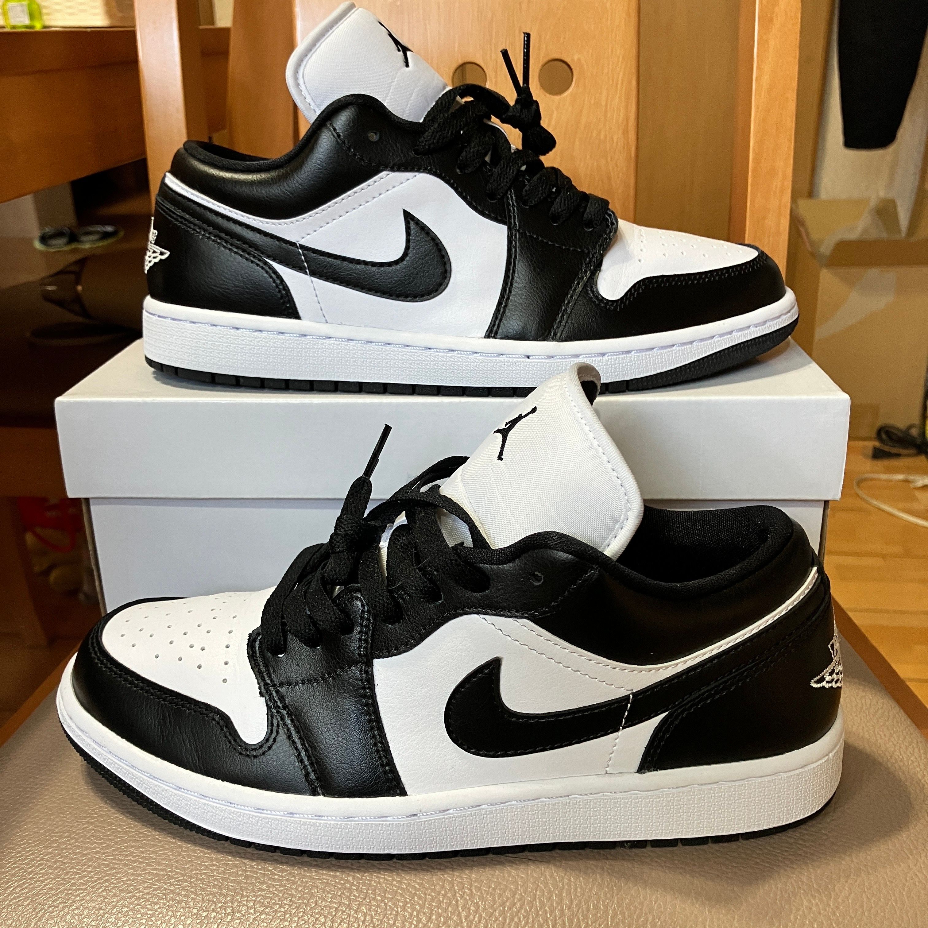 Nike Women's Air Jordan 1 Low "White/Black"