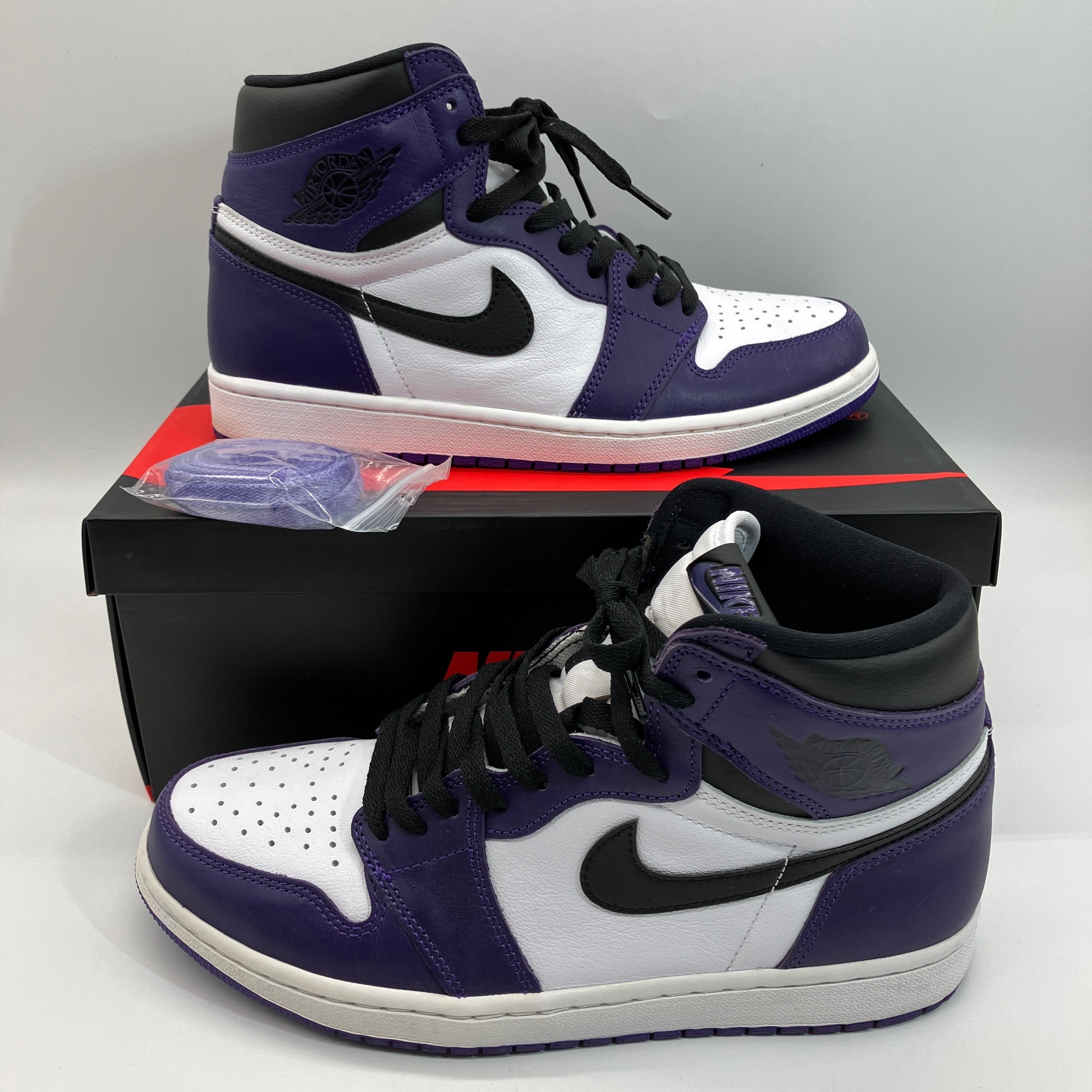 Nike Air Jordan 1 Retro High OG "Court Purple White/Black" (2020)   