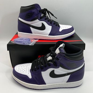 Nike Air Jordan 1 Retro High OG "Court Purple White/Black" (2020)
