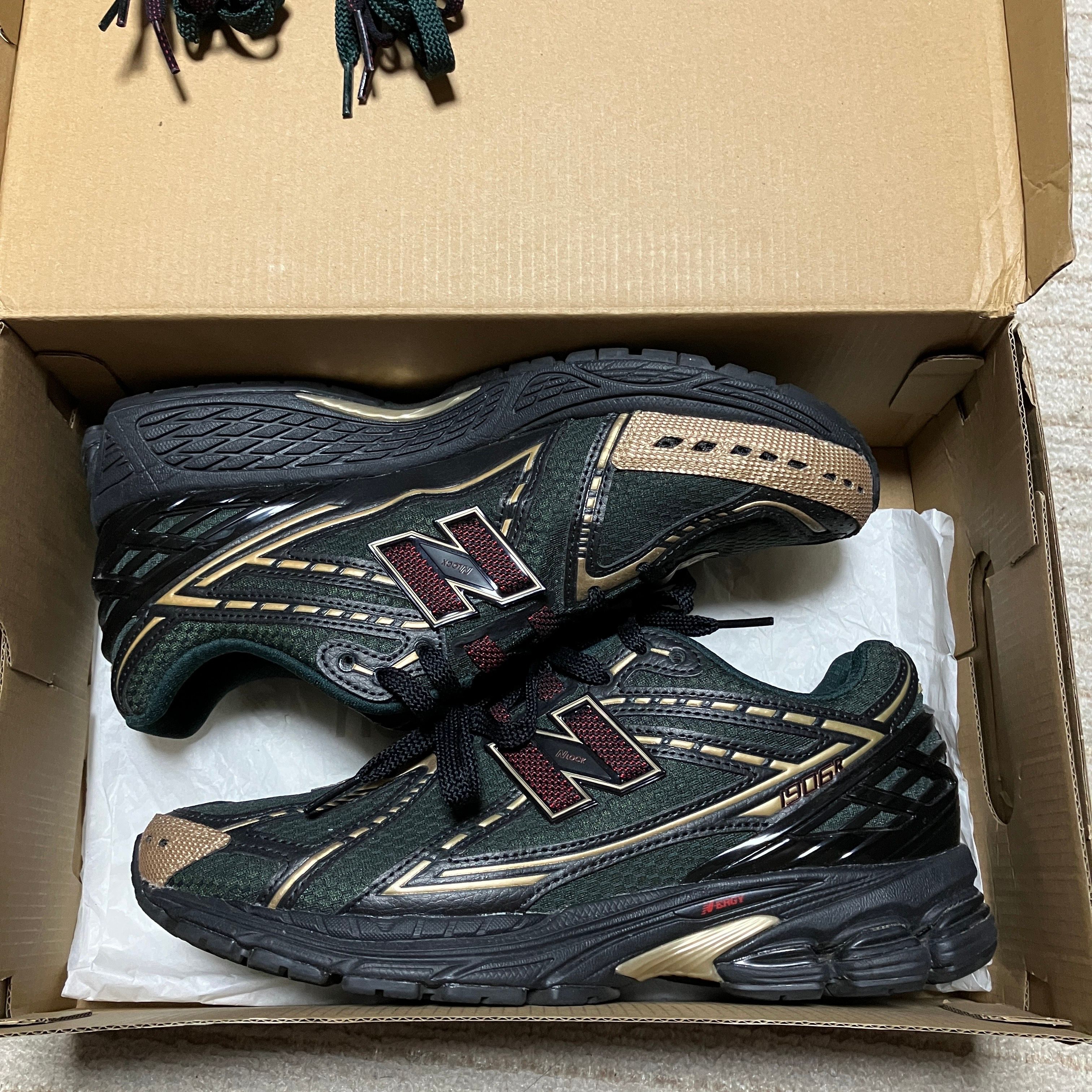 KITH × New Balance 1906R "Black/Green" M1906RKS