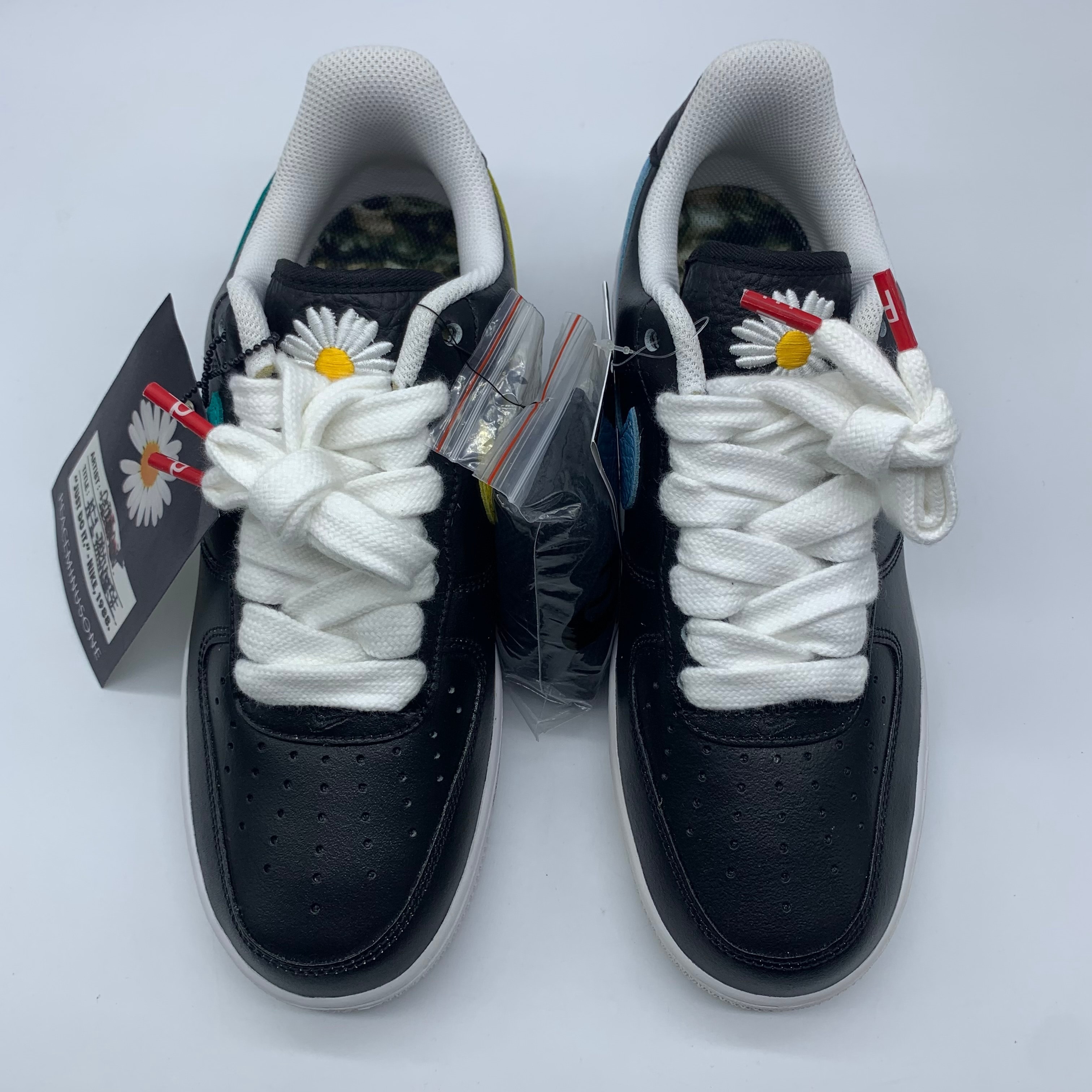 PEACEMINUSONE × Nike Air Force 1 Low '07 Para-Noise 3.0 "Black and Multi-Color" / G-DRAGON