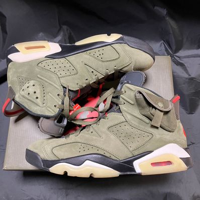 Travis Scott × Nike Air Jordan 6 Retro "Medium Olive"