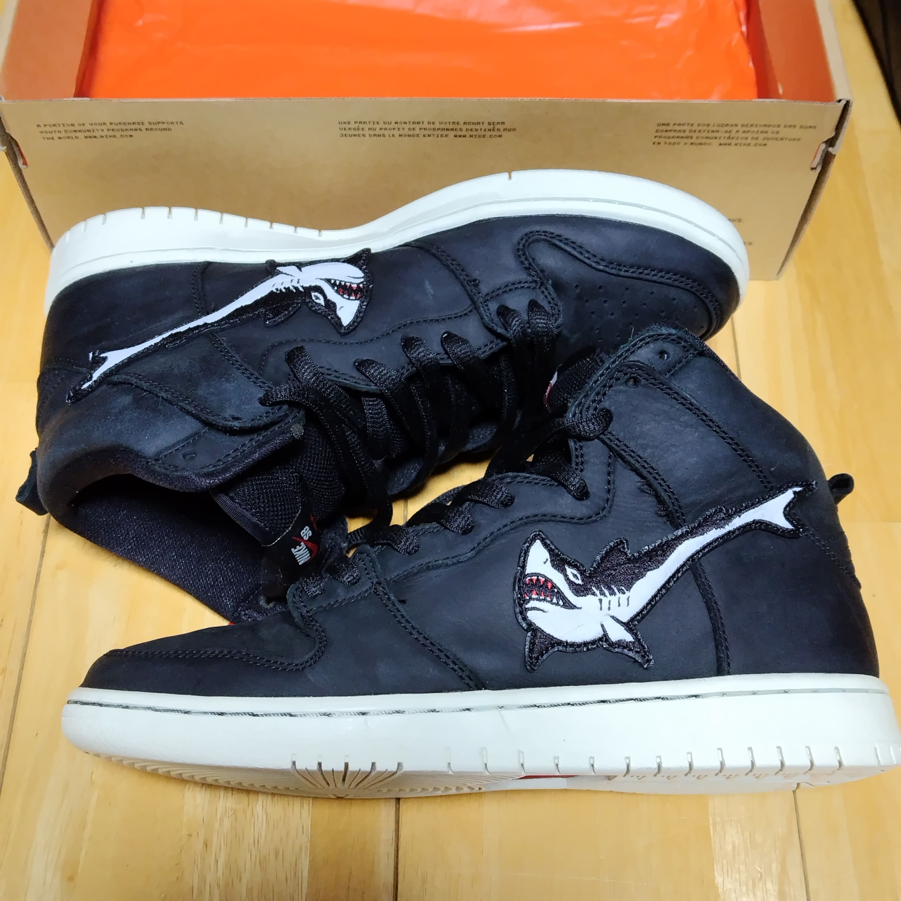 OSKI × Nike SB Shark Dunk High Pro "Black"