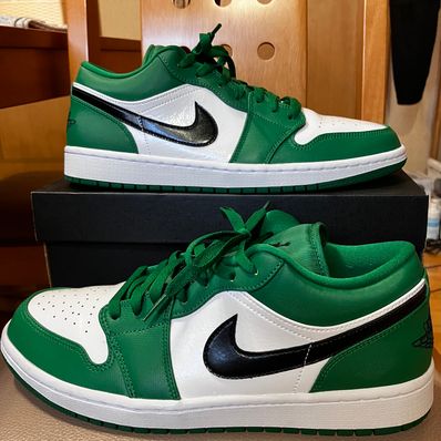 Nike Air Jordan 1 Low "Pine Green/White"
