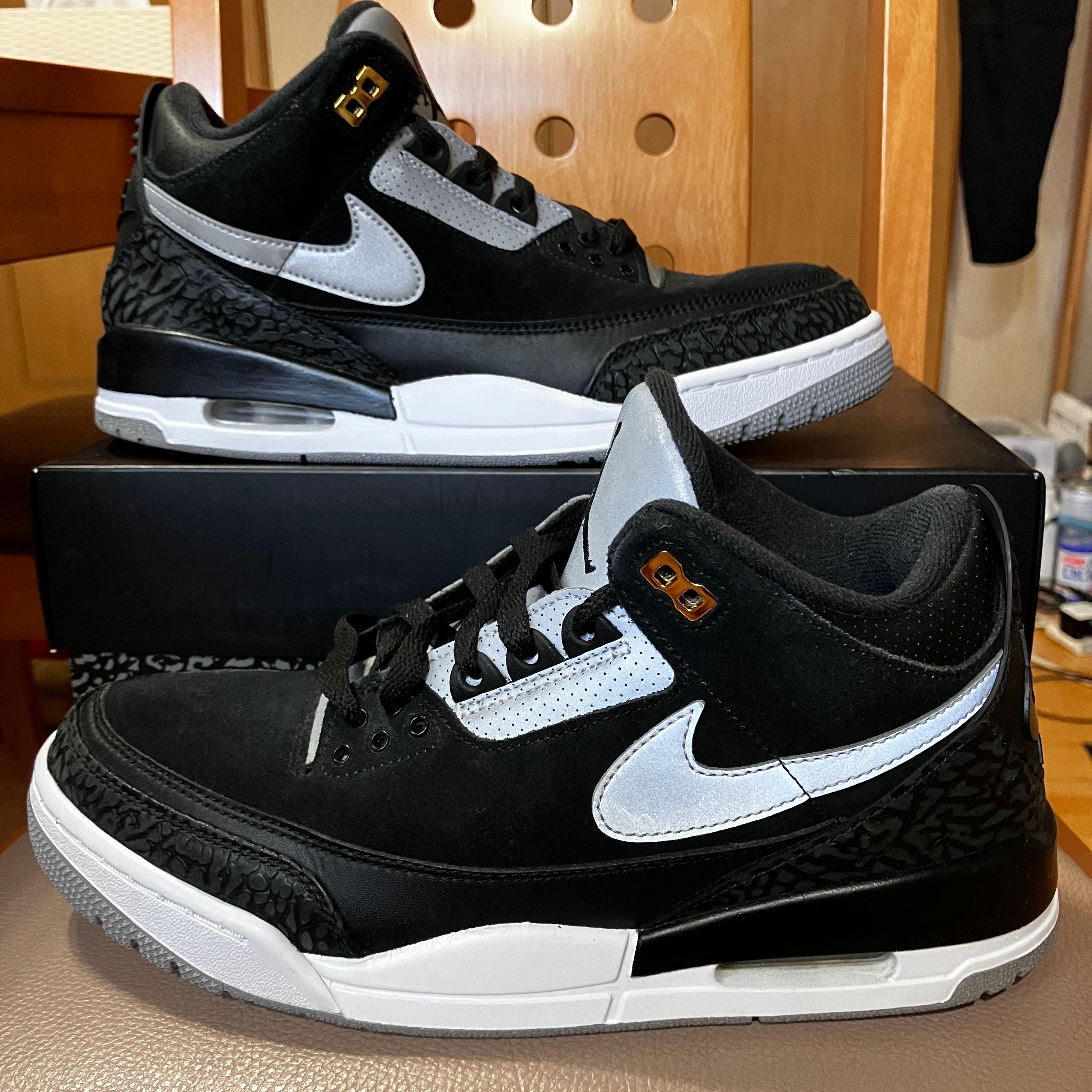 Nike Air Jordan 3 Retro Tinker "Black/Cement Grey"