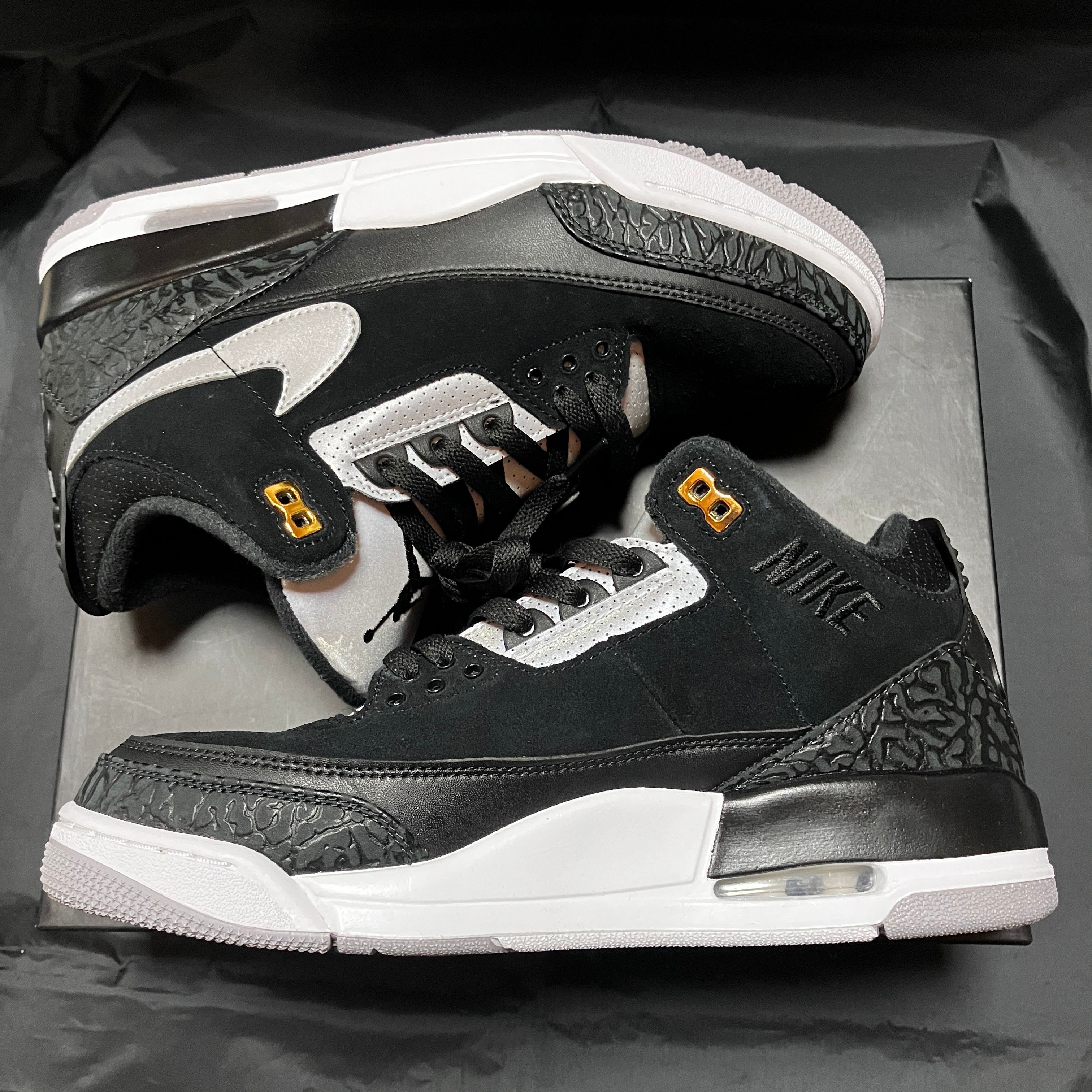 Nike Air Jordan 3 Retro Tinker "Black/Cement Grey"