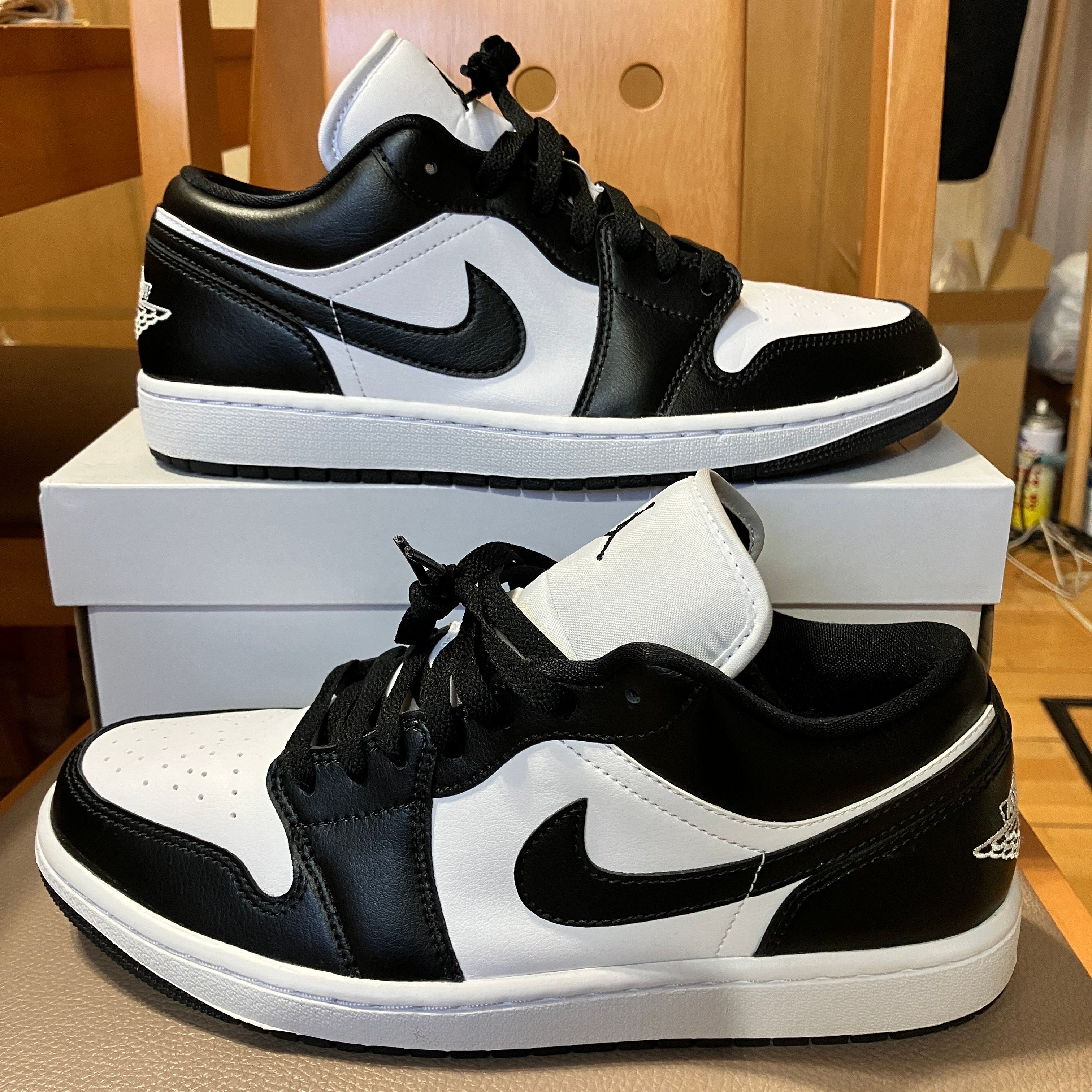Nike Women's Air Jordan 1 Low "White/Black"