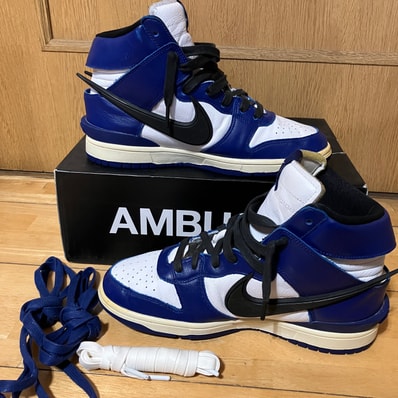 Ambush × Nike Dunk High "Deep Royal"