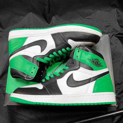 Nike Air Jordan 1 Retro High OG "Celtics/Black and Lucky Green" (2023)