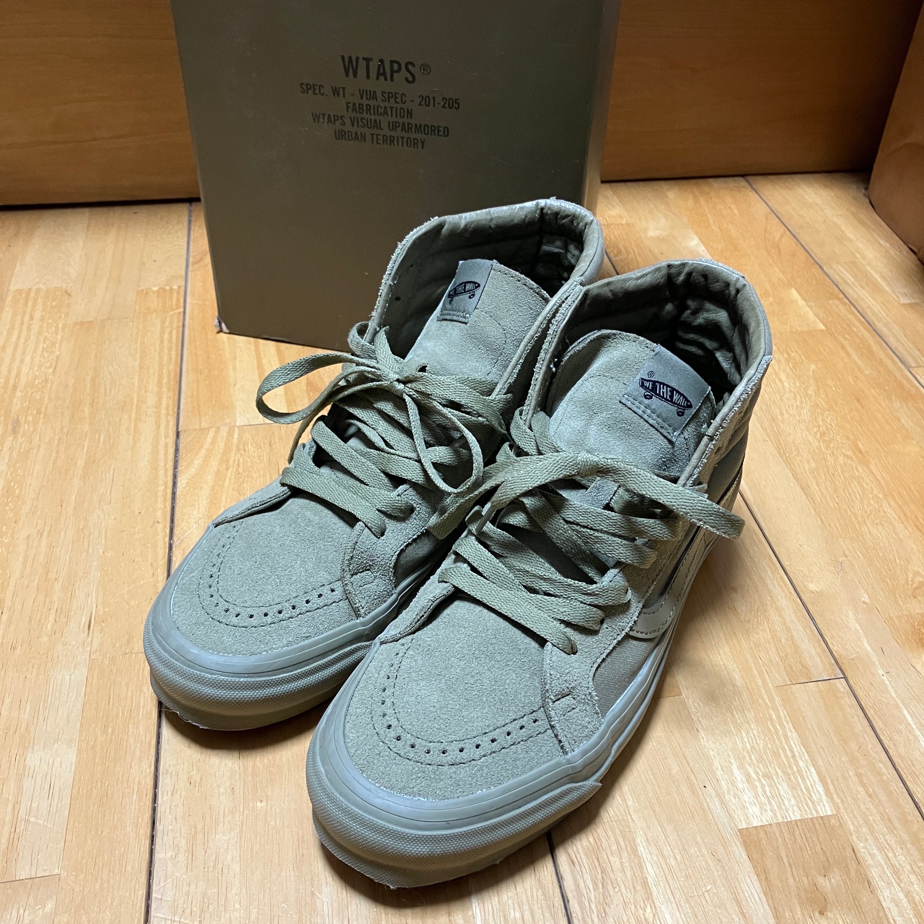 ダブルタップス × バンズ ヴォルト バイ OG スケートハイ LX "オリーブ ドゥラブ"