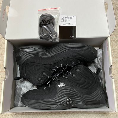 Stussy × Nike Air Penny 2 "Black"