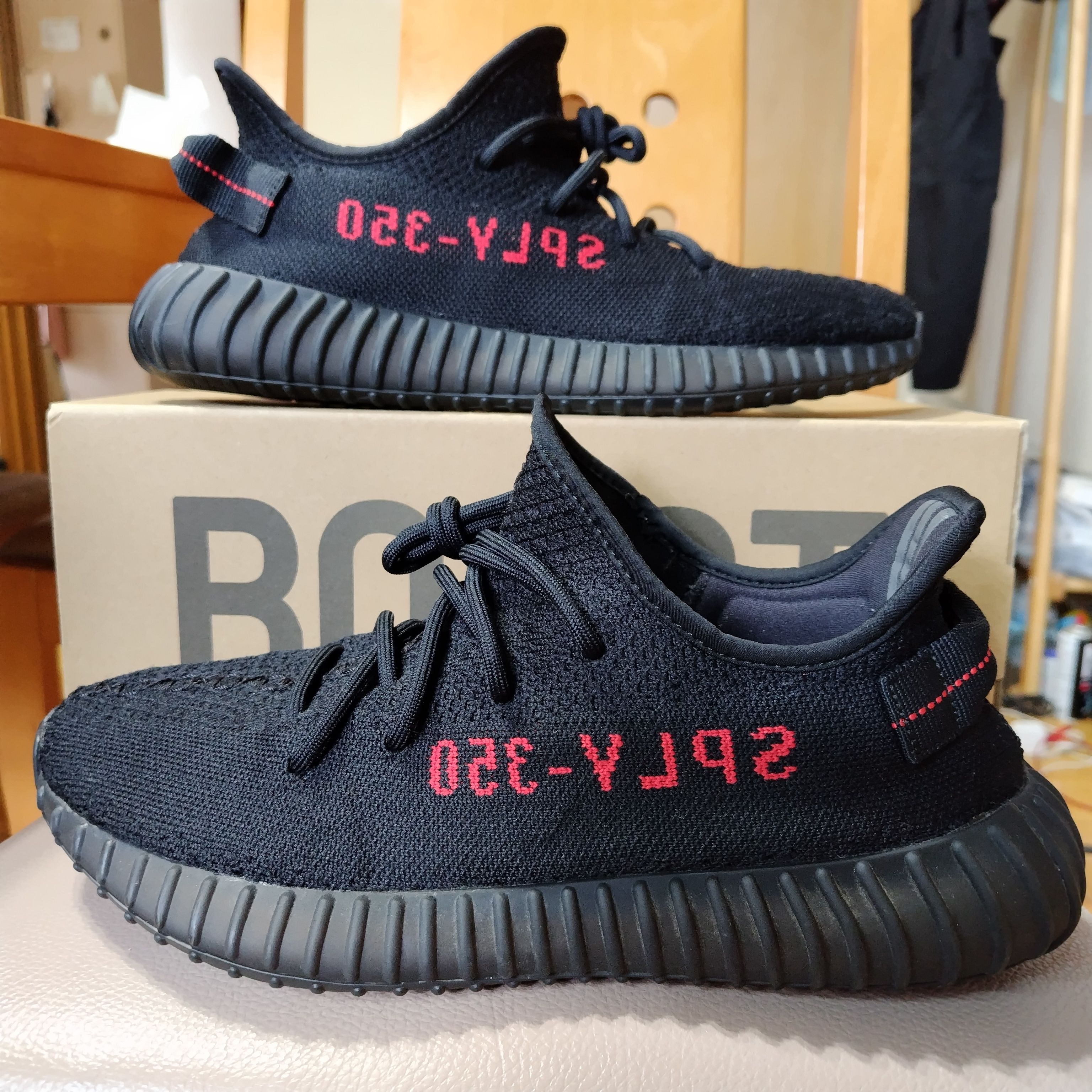 adidas YEEZY Boost 350 V2 "Core Black/Red" (2020)