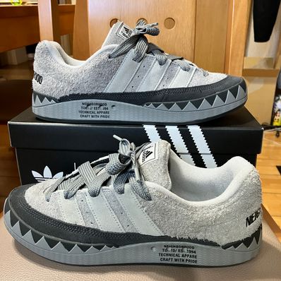 NEIGHBORHOOD × adidas Adimatic "Solid Gray/Stone"