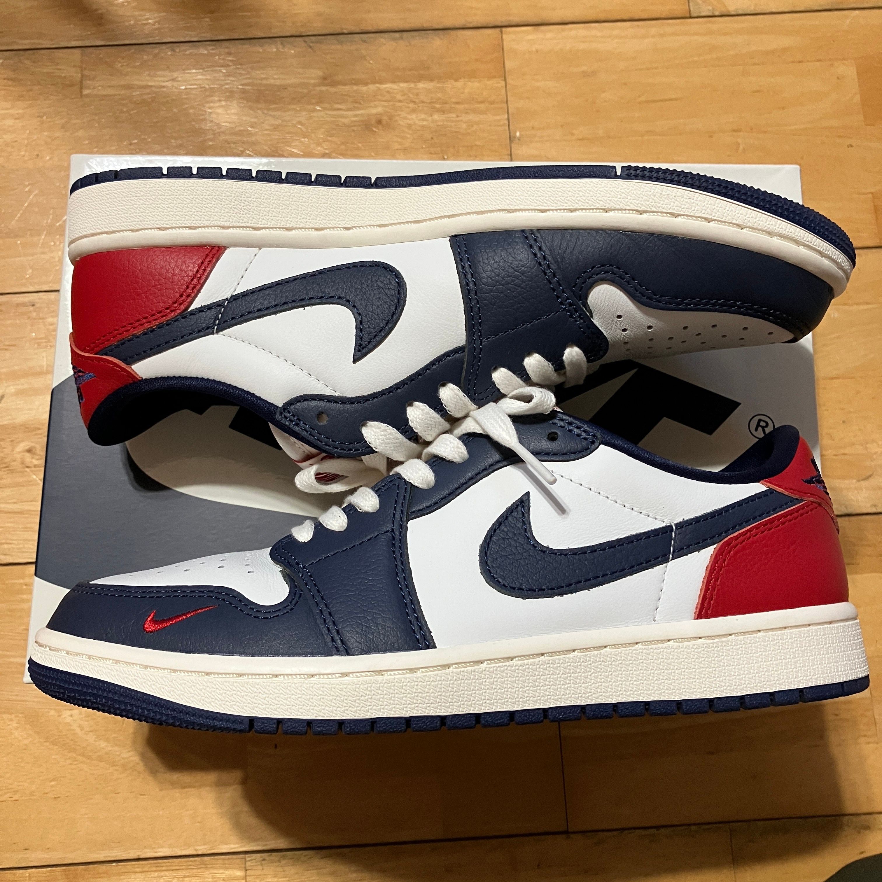 Nike Air Jordan 1 Retro Low OG "Howard/Gym Red and Midnight Navy"