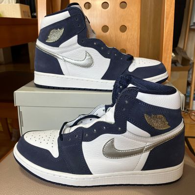 Nike Air Jordan 1 High OG CO.JP "White/Midnight Navy" (2020)(ブリーフケースなし)