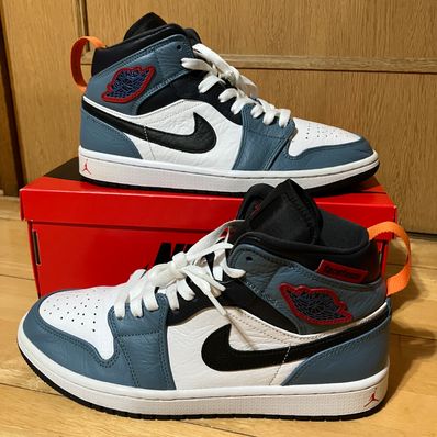 FACETASM × Nike Air Jordan 1 Mid "White/Navy"