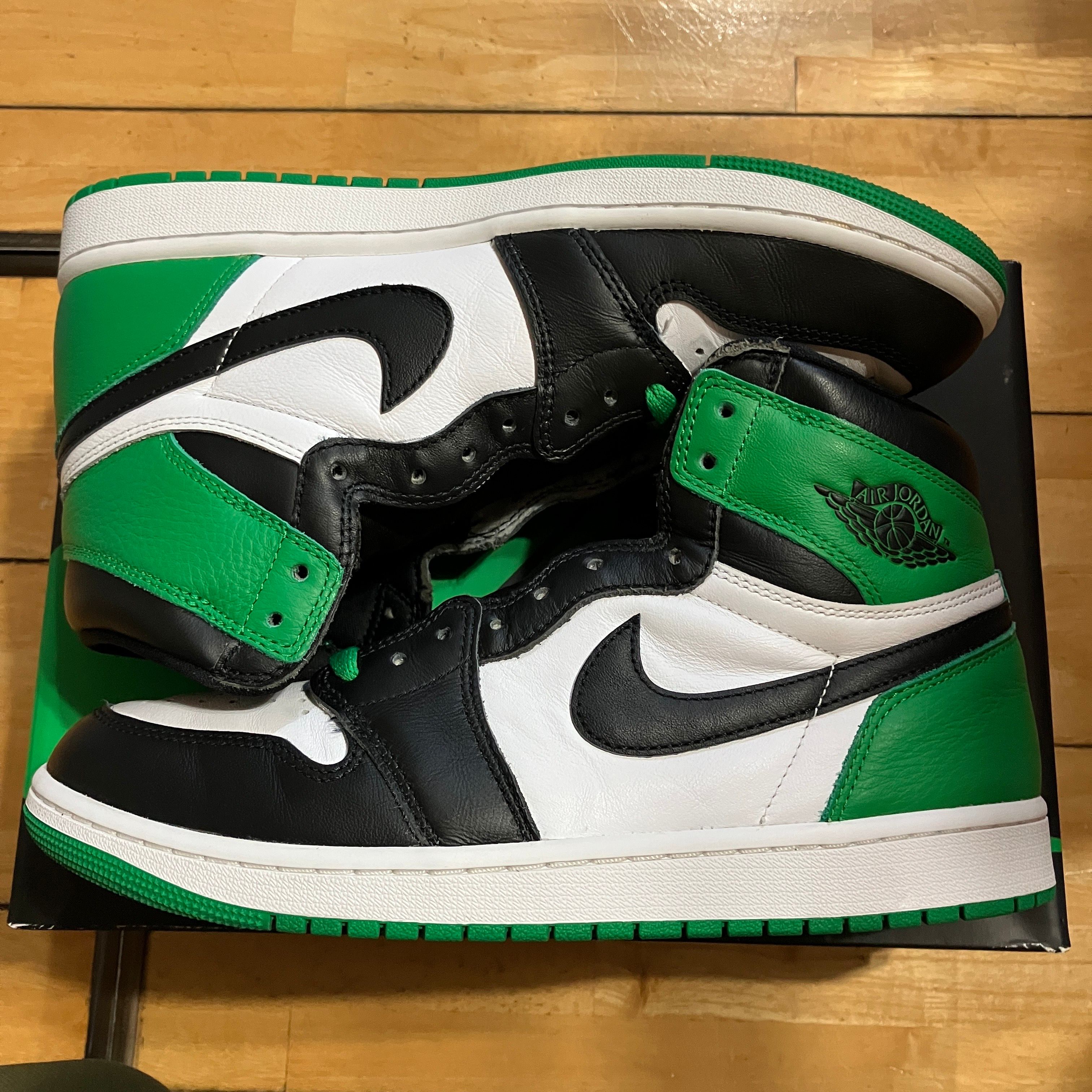 Nike Air Jordan 1 Retro High OG "Celtics/Black and Lucky Green" (2023)