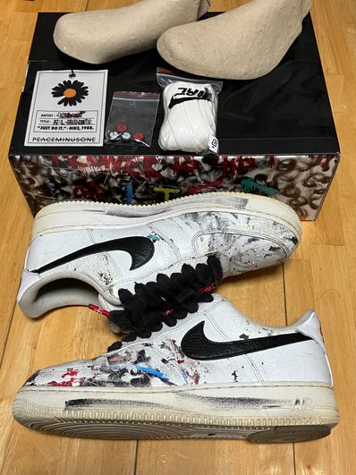 PEACEMINUSONE × Nike Air Force 1 Low "Para-noise/White/Black" / G-DRAGON